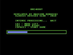 Bre4Kout (Commodore 64) Image