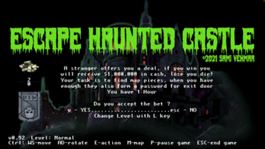 Escape Haunted Castle - Amiga Image