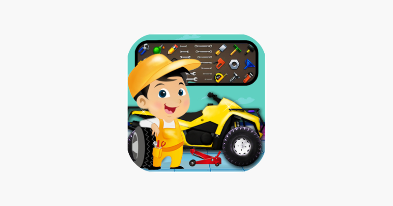 Quad Bike Wash &amp; Repair Shop Game Cover