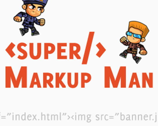 Super Markup Man Game Cover