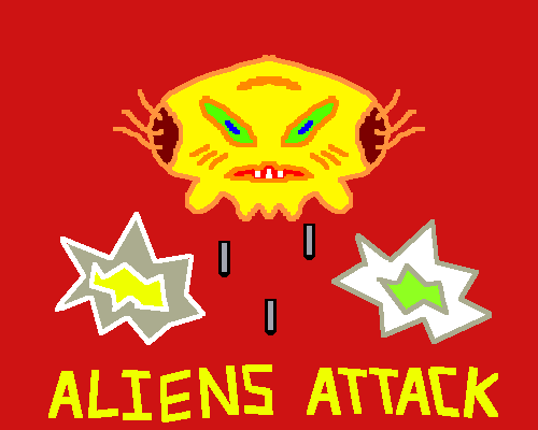 Aliens Attack Game Cover