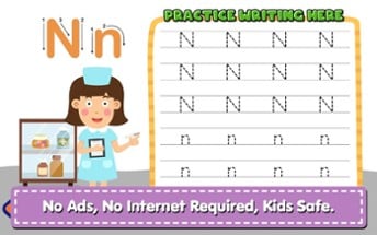 Alphabet Writing For Kids Image