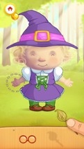 Dress Up : Fairy Tales - Dressing puzzle &amp; Coloring activities for children by Play Toddlers Image