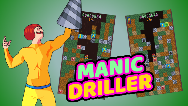 Manic Driller Game Cover