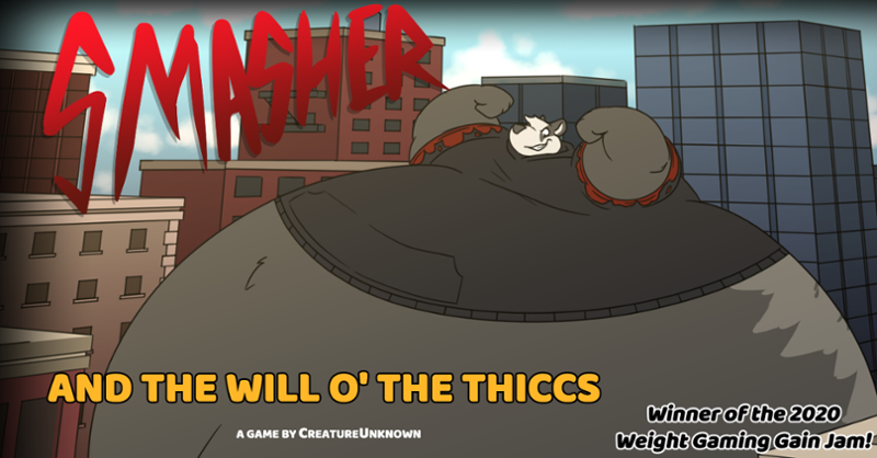 Smasher and the Will o' the Thiccs Game Cover