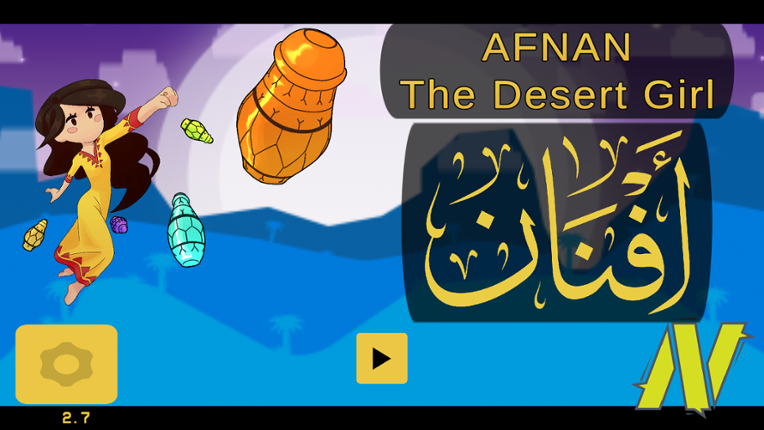 Afnan: The Desert Girl Game Cover