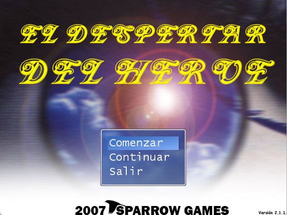 El despertar del héroe Game Cover