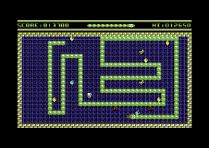 The Forever Extending Snake [Commodore 64] Image