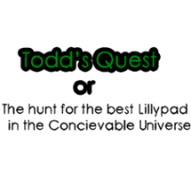 Todd's Quest or, The Hunt for the Best Lillypad in the concievable universe. Image