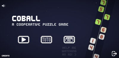 CoBall: Cooperative Puzzle Game Image