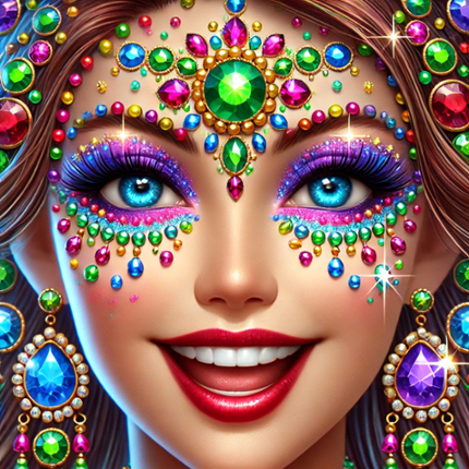 Diamond Makeup: Glam Girls Game Cover