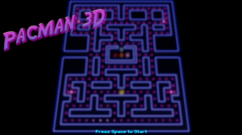 New Pacman 3D Game Cover