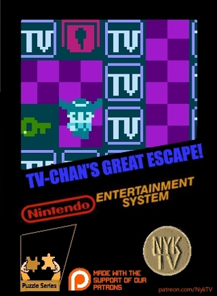 TV-Chan's Great Escape! Game Cover