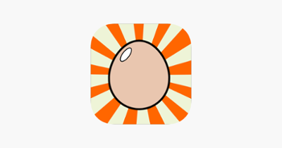 Mr Egg jumps up and down in an endless way to his home Image