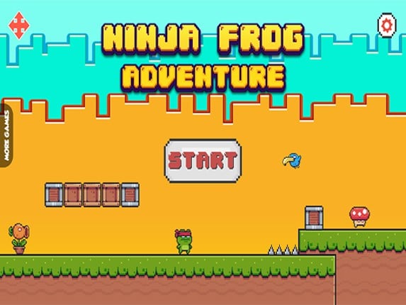 Ninja Frog Adventure Game Cover