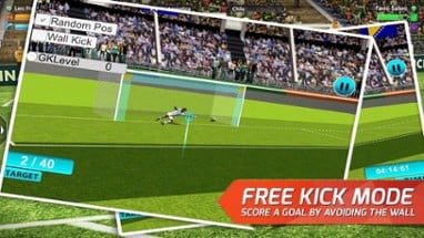 Supper Kick Goal - Football Kick Image