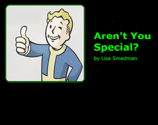 Aren't You Special Game Cover
