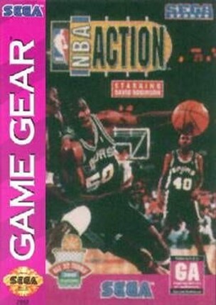 NBA Action starring David Robinson Game Cover