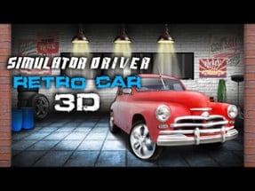 Simulator Driver Retro Car 3D Image