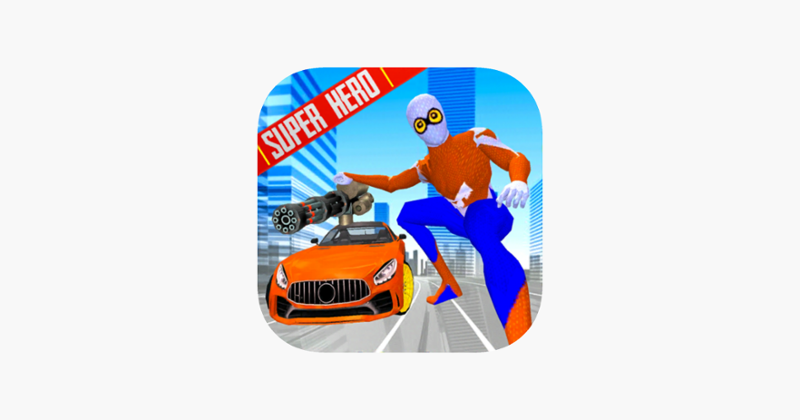 Super Spider City Flying Hero Game Cover
