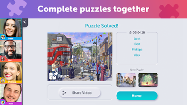 Jigsaw Video Party - play toge Image