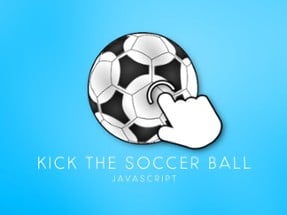 Kick the soccer ball (kick ups) Image