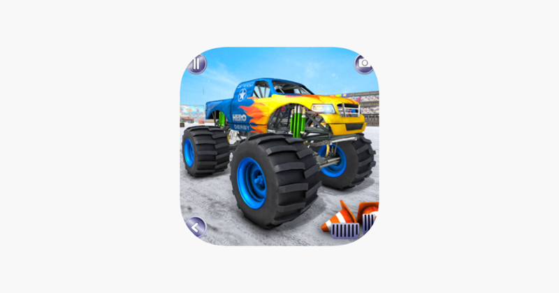 Monster Truck Derby Demolition Game Cover