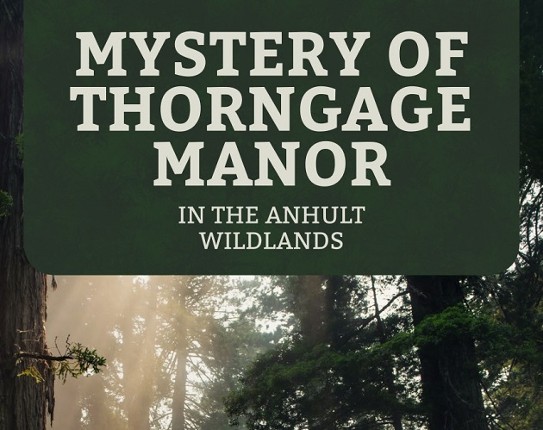 Mystery of Thorngage Manor Game Cover