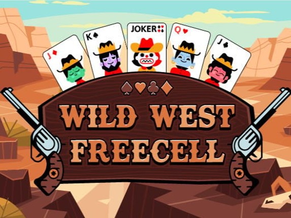 Wild West Freecell Game Cover