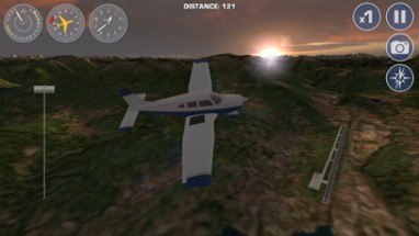 Airplane Fly the Swiss Alps Flight Simulator Image