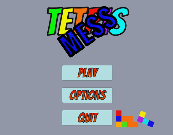 TETRIS MESS Game Cover