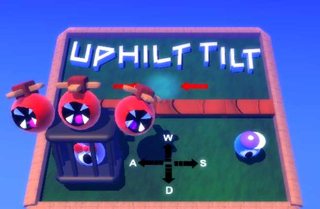 Uphilt Tilt! Game Cover