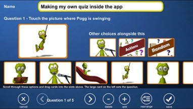 Pogg Cards - flashcards quiz and vocabulary building game plus make your own flashcard quizzes Image