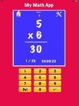 My Math Flash Cards App Image