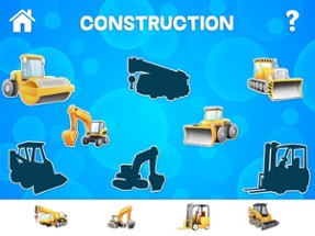 Tap Trucks and Things That Go Shape Puzzles Lite Image
