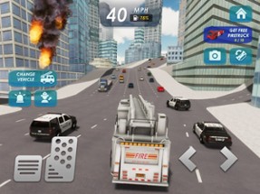 Fire Truck Game 911 Emergency Image