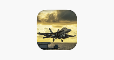 Flight With F18 Fighter Image