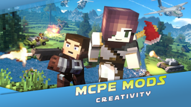 Mods for Minecraft PE by MCPE Image