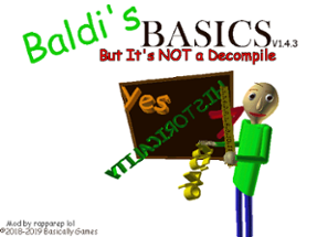 Baldi's Basics But It's Not a Decompile Image