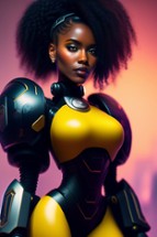 Sexy Black Girls-Cyber babes Fantasy app Image