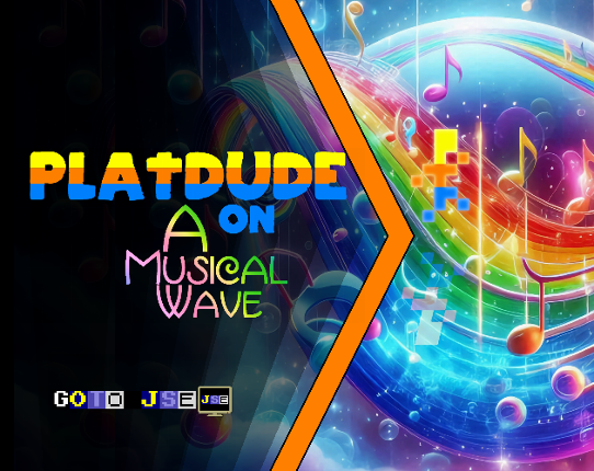 Platdude on a Musical Wave Game Cover