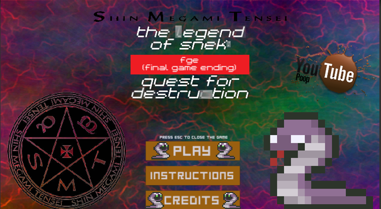 Snek's Quest Game Cover