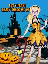 Halloween Girl DressUp  Monster Ghost MakeUp Kids Image