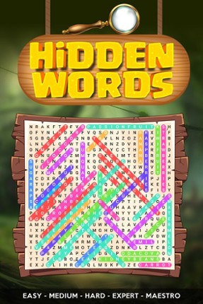 Hidden Words Puzzles : PC & XBOX Game Cover