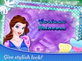 Cartoon Princess Beauty Salon Image