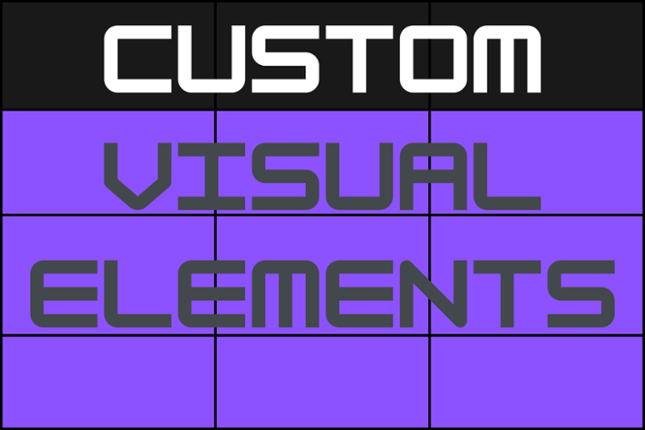 Custom Visual Elements Game Cover