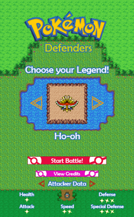 Pokémon Defenders Beta Game Cover