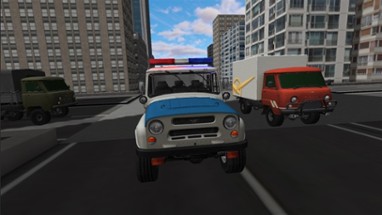 Russian Police Traffic Pursuit 3D Image