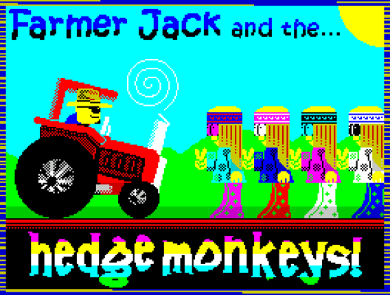 Farmer Jack and the Hedge Monkeys! Game Cover