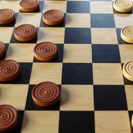 Checkers Game Cover